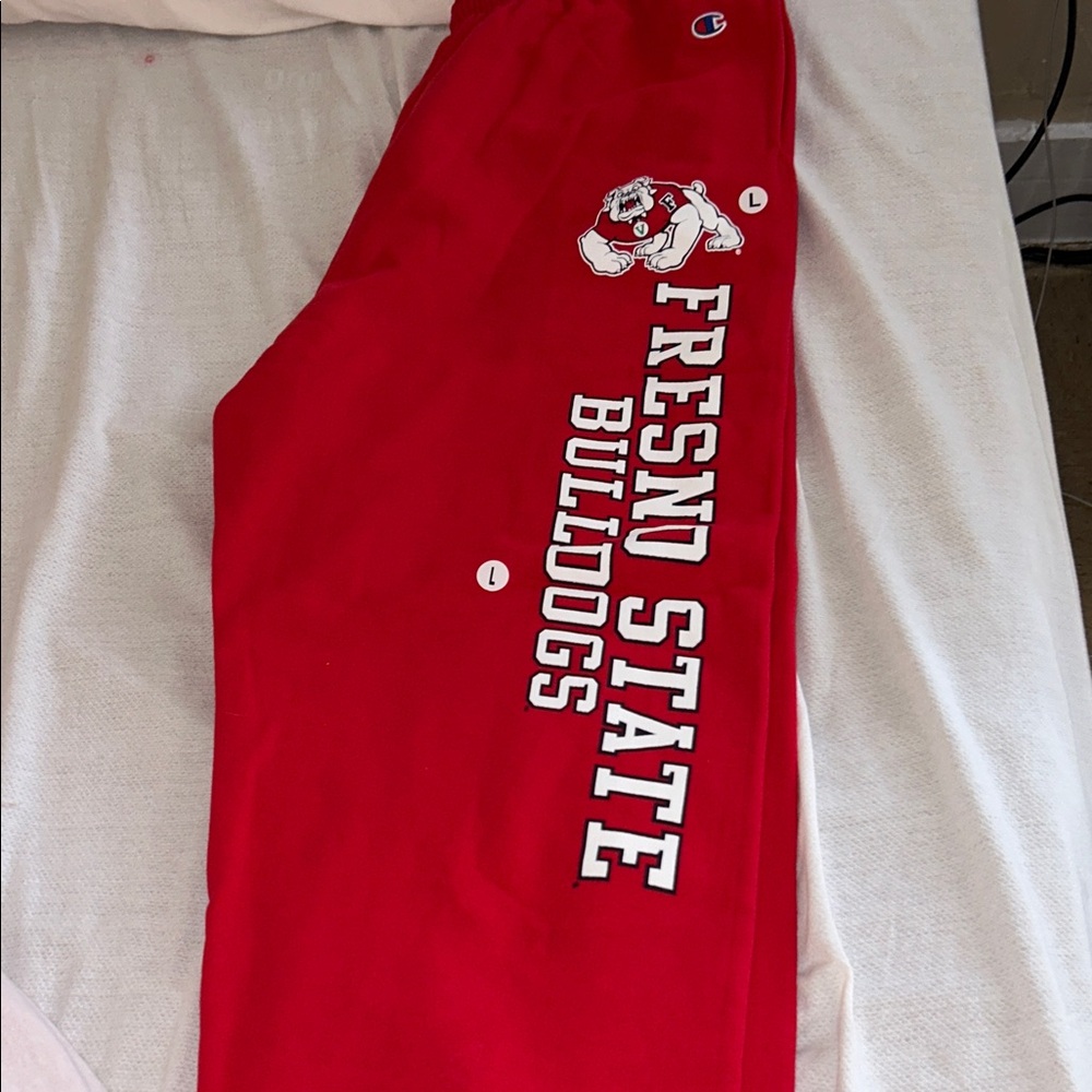 Champion men’s Red Fresno State Bulldogs Joggers